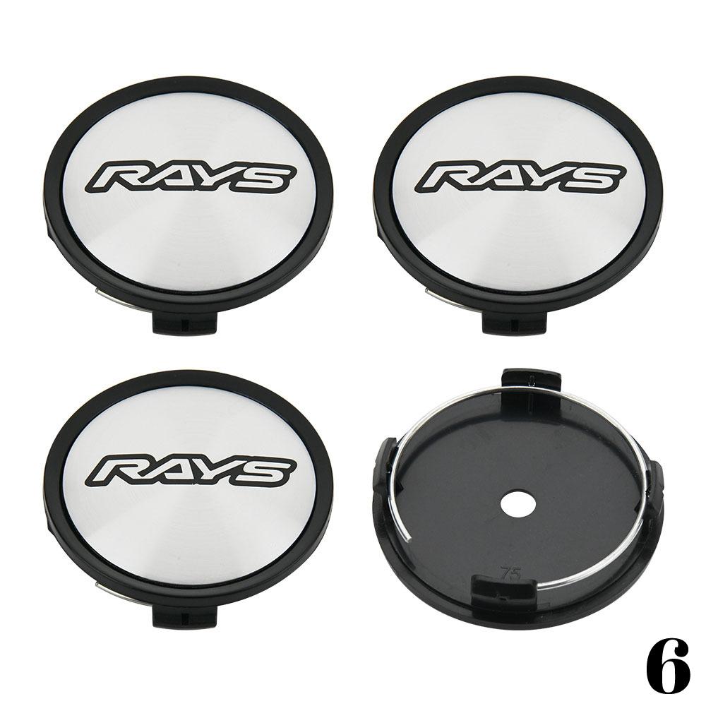 Wheel Center Cap 61mm VOLK RAYS Emblem 65mm 68mm Wheel Cover Hub Cap 69mm 74mm 75mm 76mm Car Rim Tire Accessories