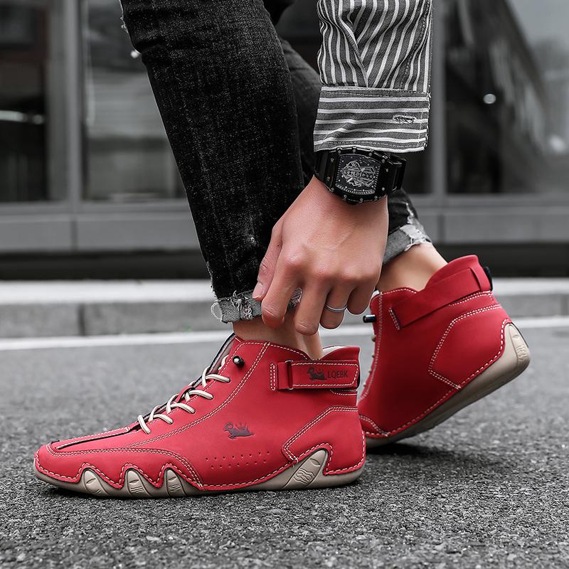 Men'S Boots Newest Fashion Luxury Work Boots Free Shipping Low Cut Men'S Comfortable Sneakers Casual Original Man Sneakers Deals