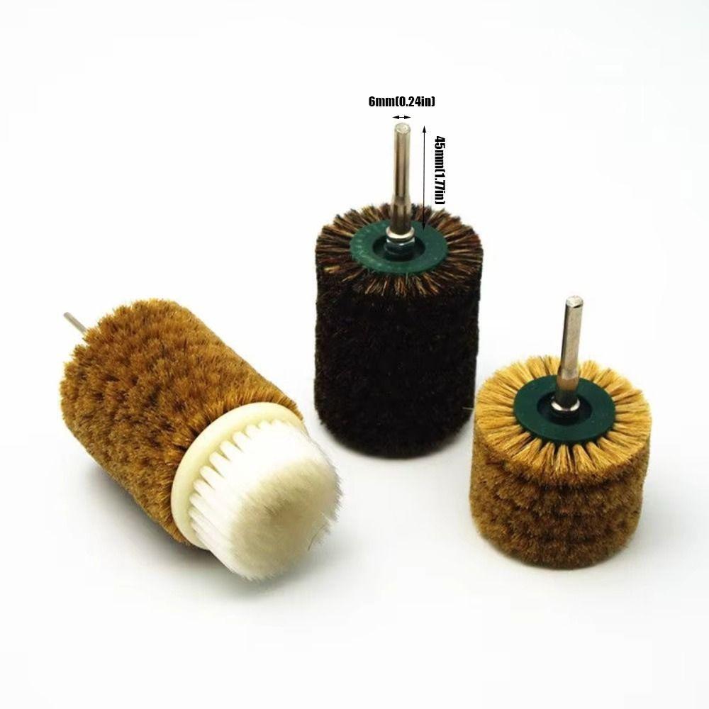 Thickened Circle Brush Bristle Brush Head Bristle Brush Quick Glue Removal