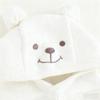 Conectaile Baby Knit Cute Hood Warmer Hat with Earmuffs and Ear for and Ages Hat, Protection, White, Babies, Toddlers, Kids, 2-5