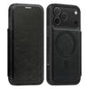 For iPhone 17 Pro Max Case Compatible with MagSafe RFID Blocking Card Holder Leather Phone Cover