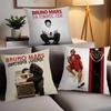 American Singer B-Bruno M-Mars Pillow Case Office Cushions Suitable For Sofa Car Bedroom Decorative Cushion Cover