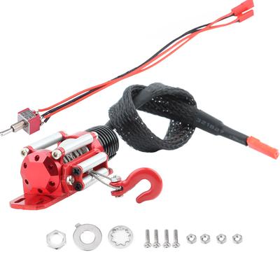1:10 Carros RC Crawler de Escalada Guincho Elétrico de Metal para SCX10 D90 D110 TF2 TRX4 KM2