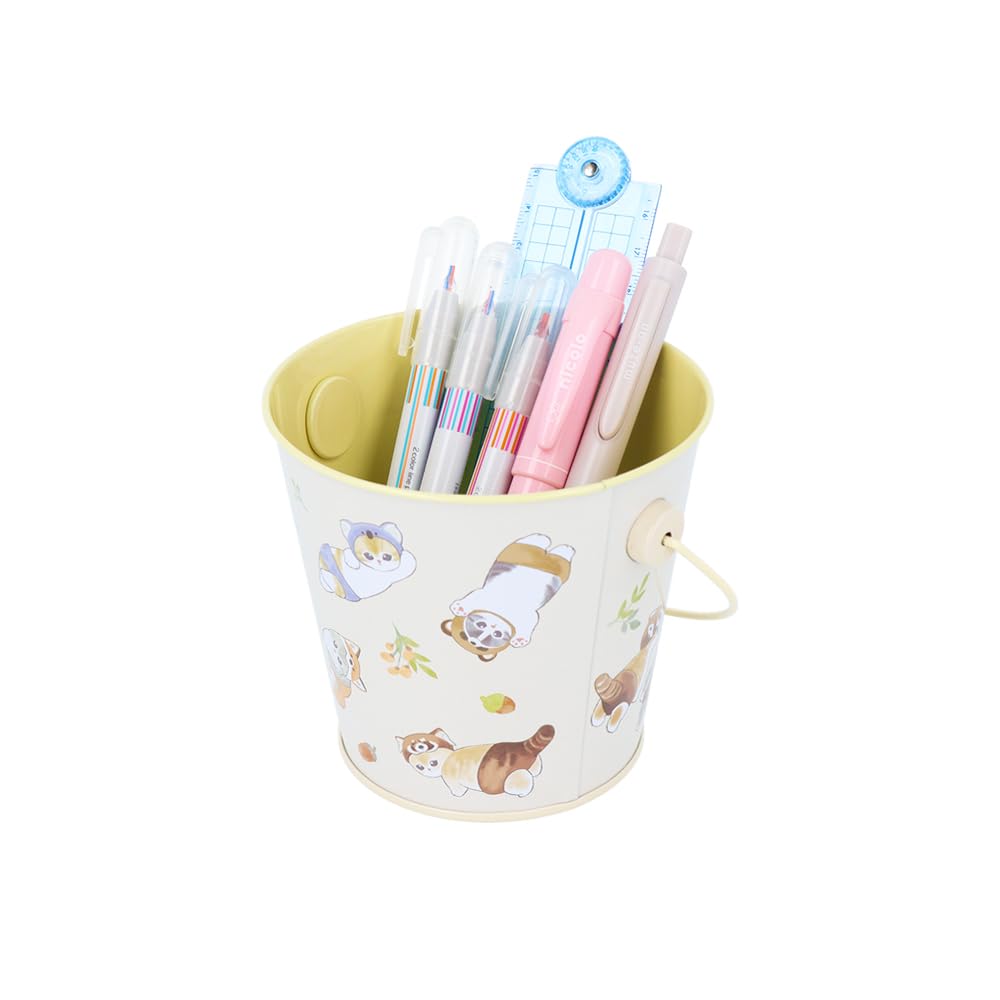 Sunstar Stationery Mofusand Pen Bucket Nyan S2404222 Stand, Shape, Pants!