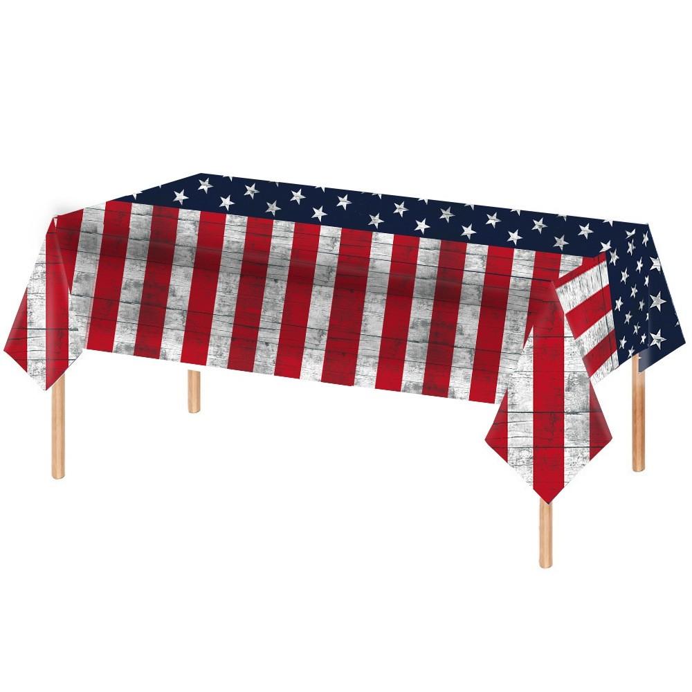 Independence Day Themed Party Decoration Disposable Tablecloth