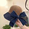 Blue Cowboy Denim Ribbon Hairclip Bows DIY Sewing Crafts  Bridal Bouquets