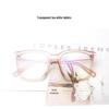2022 Korean Style Retro Large Frame Blue Light Blocking Glasses for Women