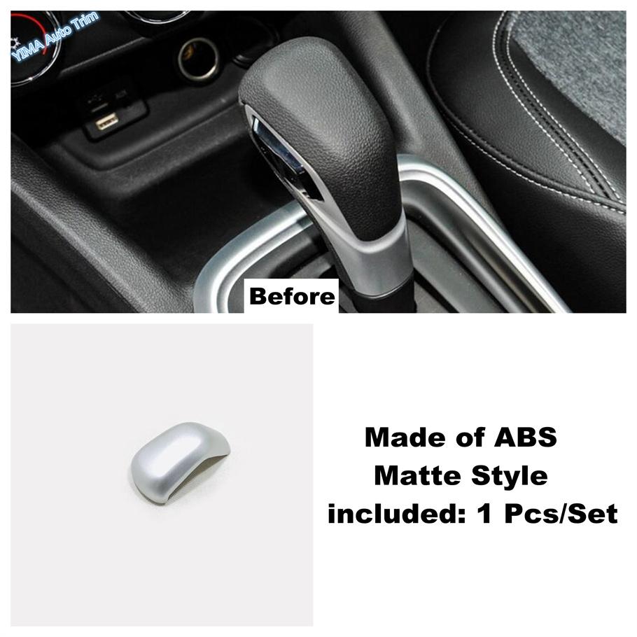 ABS Shifter Knob Gear Head Decor Stickers Cover Trim Auto Styling For Chevrolet Trax Tracker     Protection Kit
