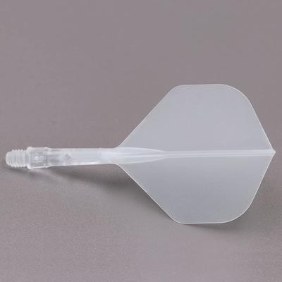 Cuesoul ROST T19 Mixed Shaft Integrated Big Standard Clear Clear Small Size Two-Tone Dual-Material Flights, Shape, 3-Club Set, Flights, Shafts,