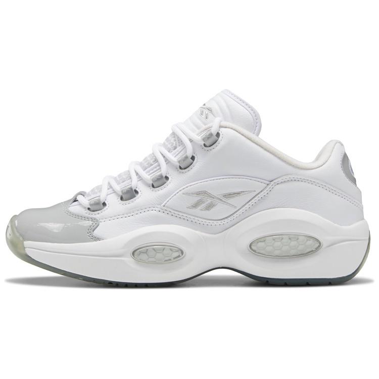 Reebok Question Low  White Grey  Men s GZ0366 EU 43