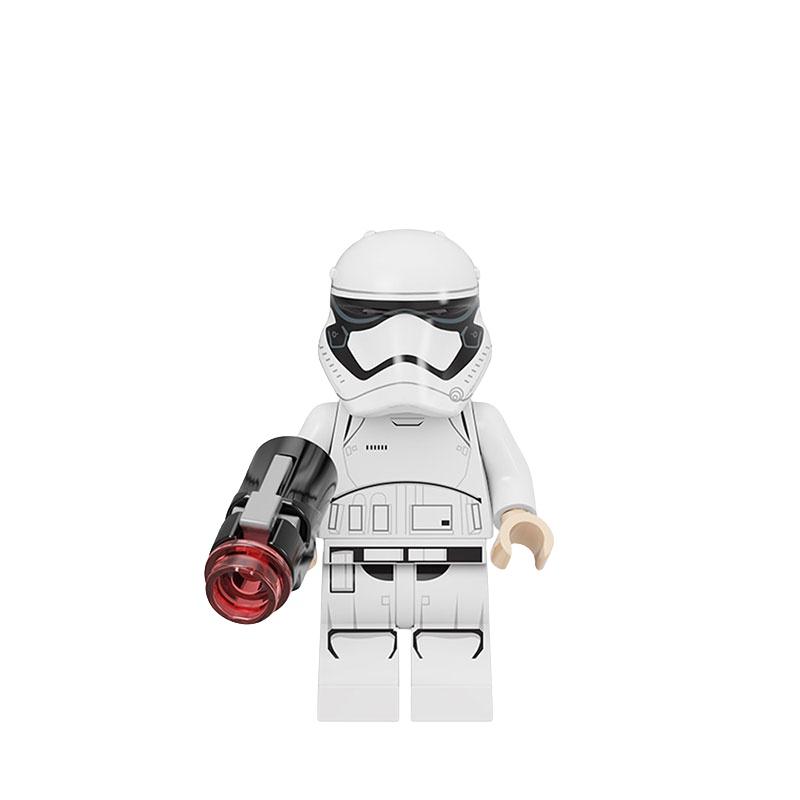 Kinder Bauspielzeug Stormtrooper Schneesoldat Kommandofigur Kunststoffmaterial Höhe 4,5cm