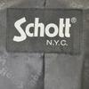 SCHOTT 3101048 Navy Double Breasted Riders Jacket Jacket M NavyUsed