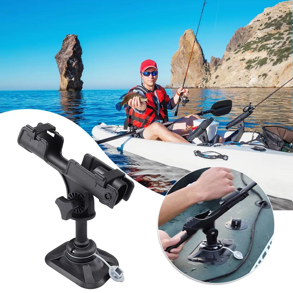 Kayak Fishing Rod Holder Rod Bracket Fishing Rod Holder Rack Removable Portable Fishing Tackle Accessories