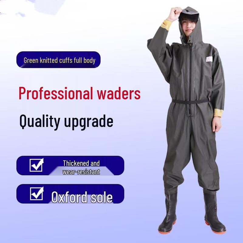 Mùshēn Chest Waders with Integrated Rain Boots