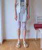 Nokeontencheu 173. Button Mini Skirt _ Light Blue