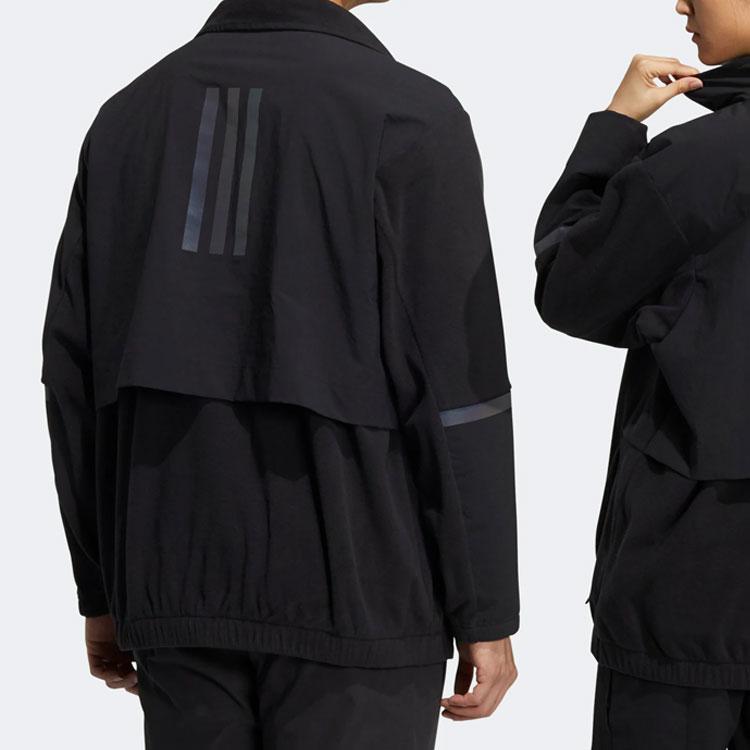 Adidas Outdoor Sports Half-Zip Pullover Sweatshirt Men Sweatshirt Black HE7371