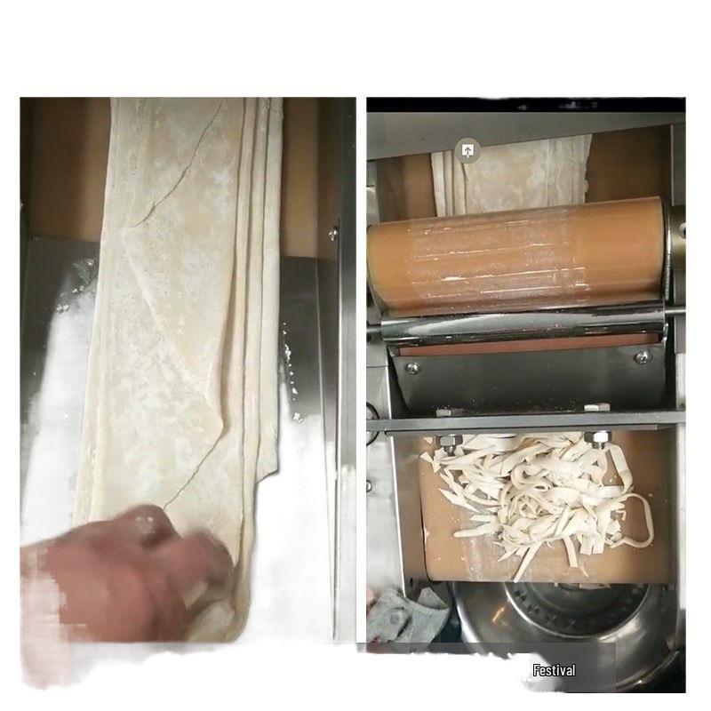 Automatic Electric Noodle Cutting Machine for Handmade, Hand-Pulled, and Knife-Cut Noodles