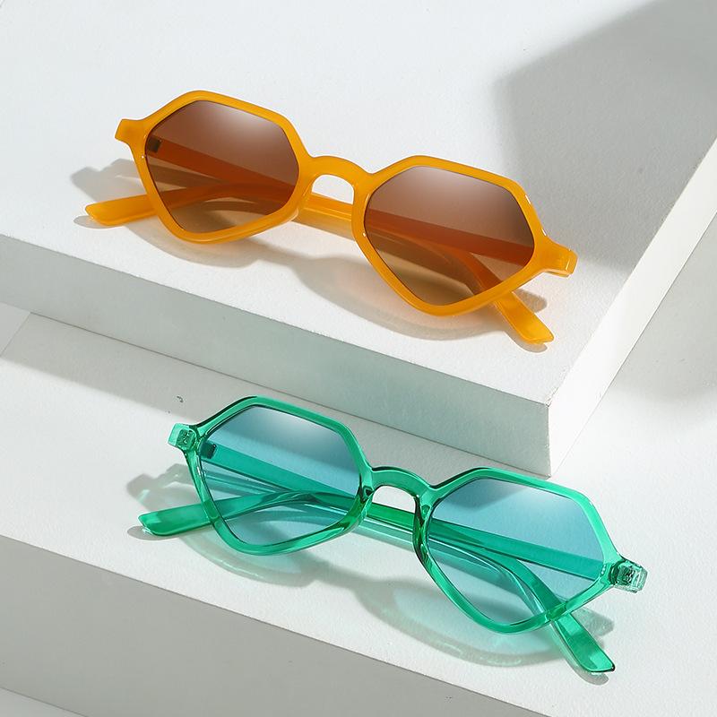 Geometric Sunglasses Simple Retro Half Triangle Personality Glasses Internet Celebrity Hip Hop Sunglasses Women