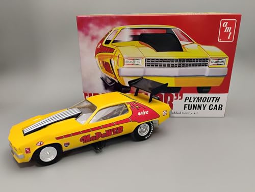 AMT 1/25 Mopower Plymouth Funny Car Plastic Model Kit AMT1473 (Car)