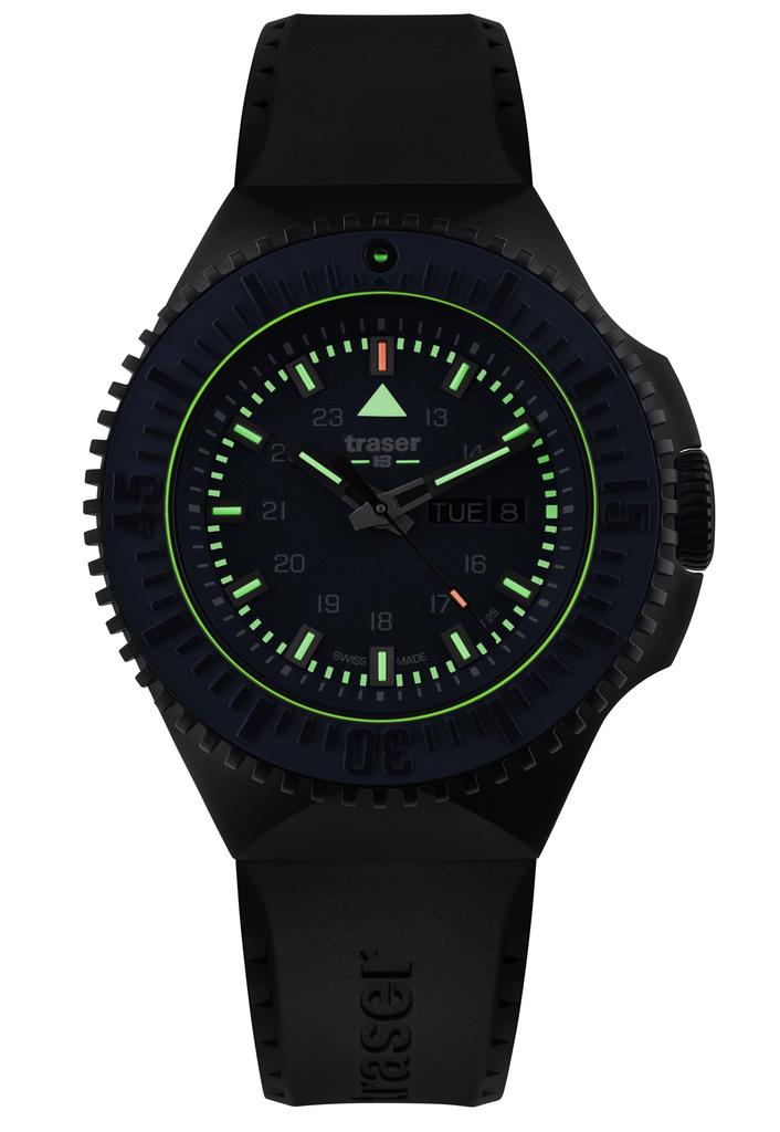 Tracer P69 Black Stealth Blue Watch 109857 Men's Black