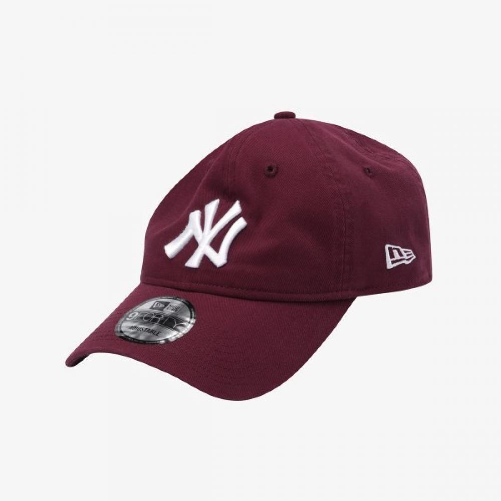 New Era New York Yankees Basic Unstructured Ballcap Burgundy 15131670