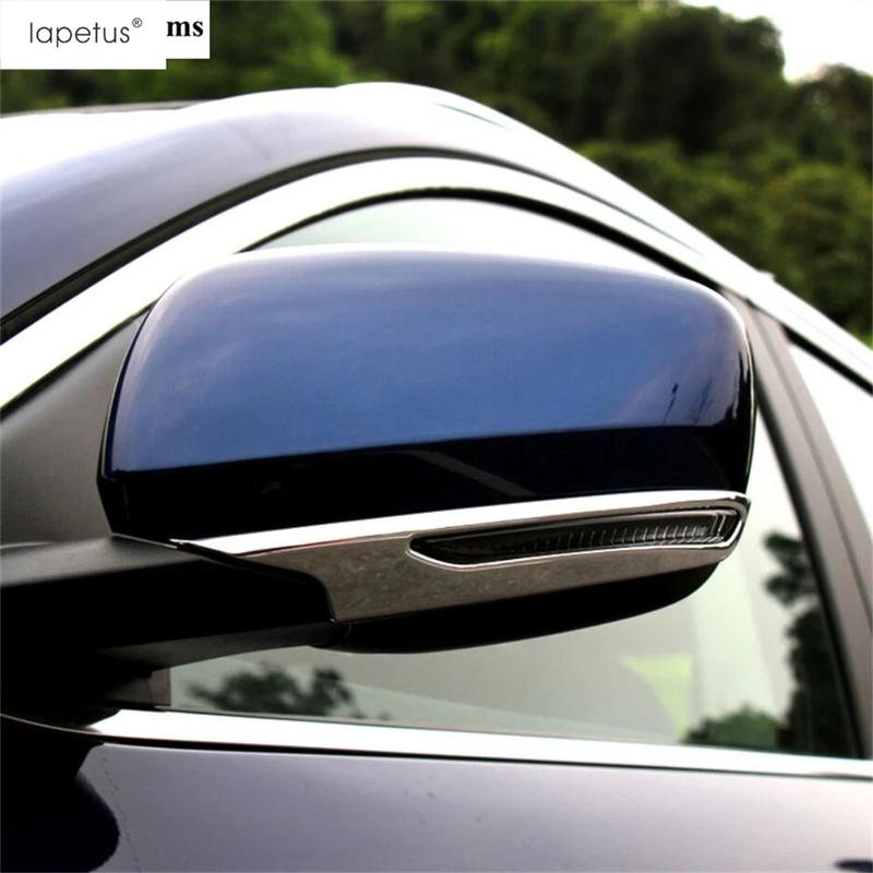 Rearview Mirror Strip Decoration Cover Trim For Renault Kadjar 2016 -  / Koleos 2017 -  ABS Chrome Accessories Exterior