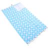 Convertible Beach Towel Bag Lightweight Quick Dry 2 in 1 Beach Towel Backpack for Family Holiday Camping Cyan