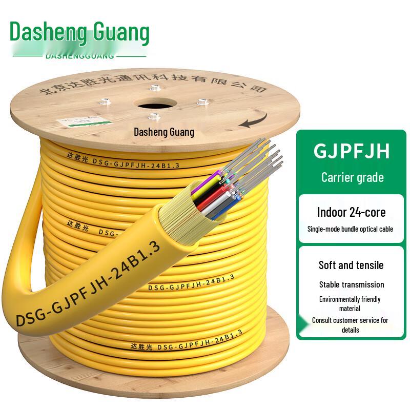 Dasheng Light Indoor Single-mode Aramid Fiber Optic Cable