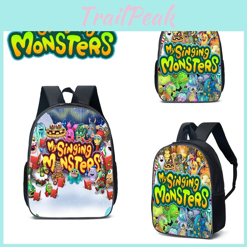 Mein Singender Monster Thema Rucksack Für Kinder 300g Gewicht