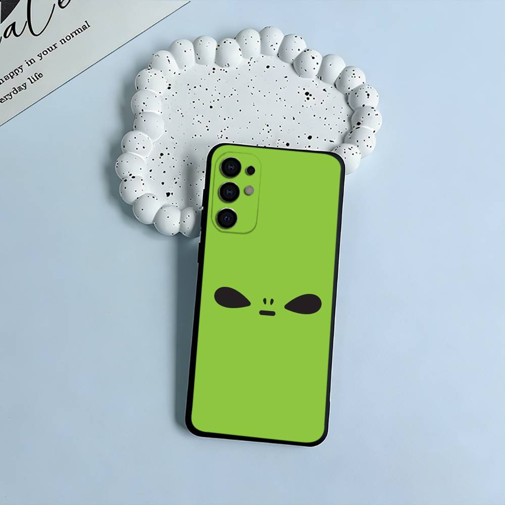 Cartoon Invader Zim Gir Black Soft Silicone Phone Case for Samsung S25, S24, S21, S22, S23, S30, Ultra, S20, Plus, FE, Lite