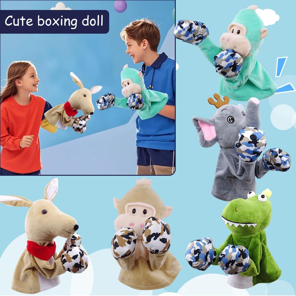 Novel Special Bag Rat Hand Figurine, Interactive Hand Figurine Toy, Mantle Display Cloth Figurine, Voice Figurine Figurine