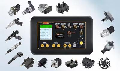Zmart QDB-3A 2A Automatisk Tændspole Tester Bil Tomgang Trinmotor Magnetventil Indsprøjtningsaktuator Fejldetektor Driver PWM Generator