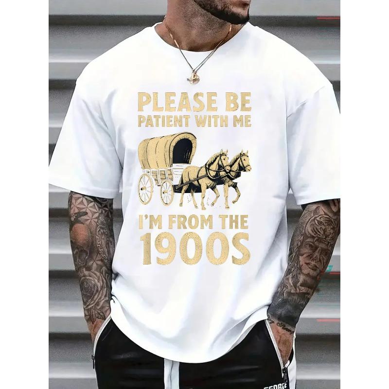 European sizes Comfortable Crew Neck Casual Men's TShirt ShortSleeves Menswear Tshirt Summer Spring Streetwear Trendy Letter Print shirt Tees