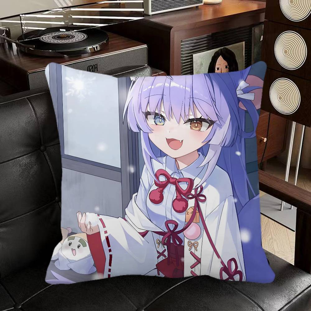 Tenko Shibuki Anime Pillow Case Square Pillow Bedroom Sofa Leisure Comfort Cushion Car Home Decoration