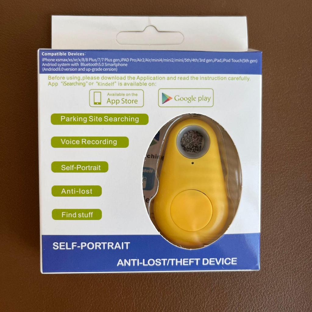 Smart Bluetooth Anti-lost Tracker & Two-way Alarm Key Chain