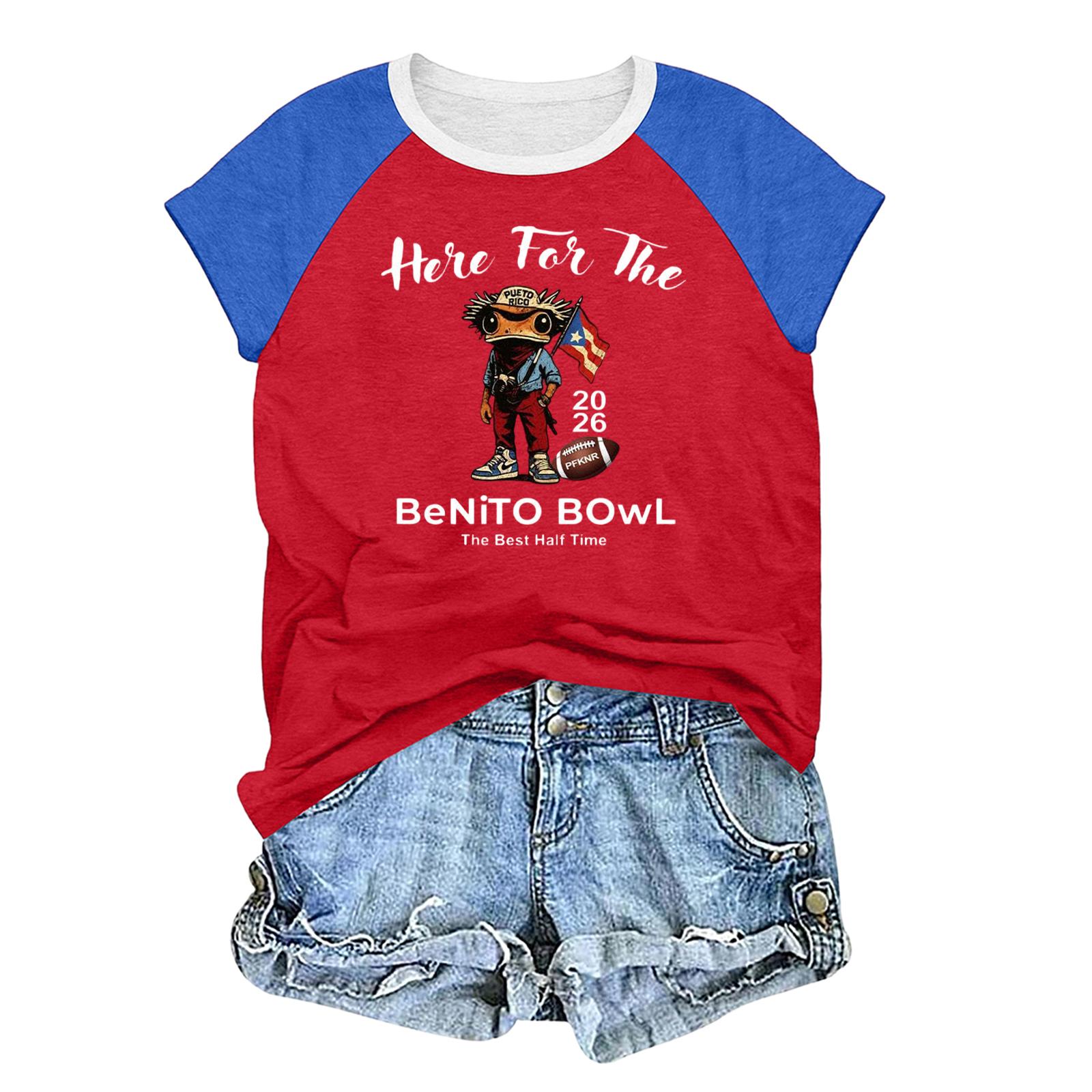 Unisex casual and fashionable short sleeved printed T-shirt top S