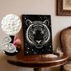 DIY Tiger Pearl Art Painting for Adults/Beginners Gift Home Decor Pearl Gem Paintings Picture Arts Craft 30x40cm Without Frame