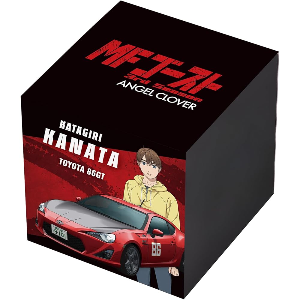 AngelClover MF Ghost Collaboration Watch 2026 Edition, Designed by Natsumu Katagiri, Toyota 86GT Model, Solar, 10 ATM Water Resistance, Mineral Glass,