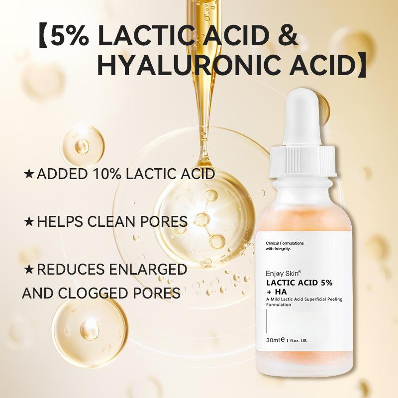 2 ks Kyselina mléčná Originální roztok Omlazující a hydratační péče o obličej Esence s kyselinou laktobionovou