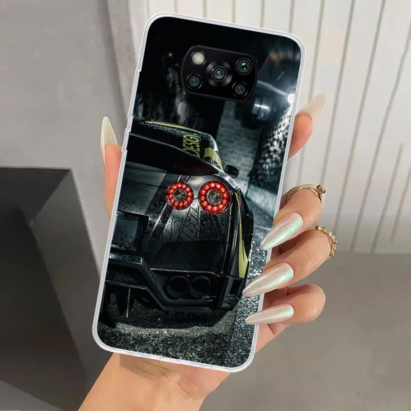 

Japan JDM Sports Car GTR Phone Case for Xiaomi Poco X5 X6 X7 Pro F7 Ultra M7 Redmi 15 15C 13 13C 12 12C 10 10A 10C 9 9A 9C 9T Sh Xiaomi Poco X6