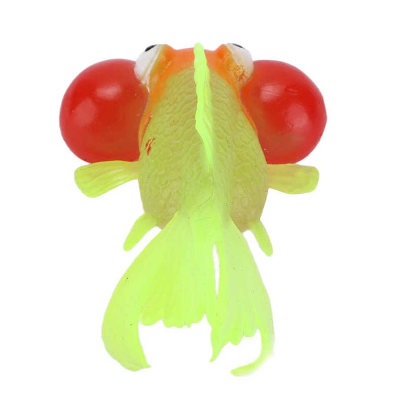 Aquarium Simulation Goldfish Floating Artificial Glowing Fish No Pollution for Fish Bowl Decoration for Aquarium Decoration