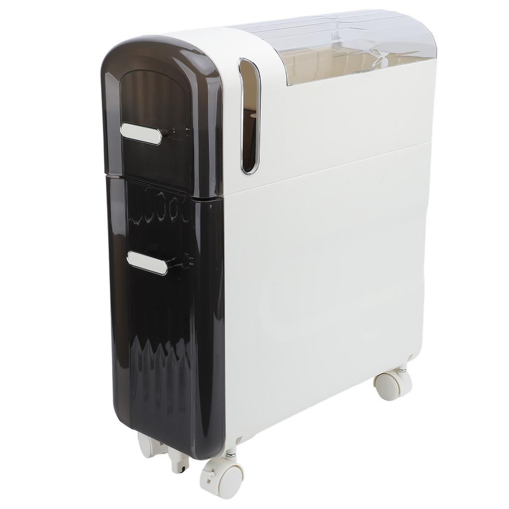 Narrow Storage Cabinet Multipurpose Modern Simple Design Drawer Type 2 Tier Slim Bathroom Storage Cabinet for Bathroom Kitchen