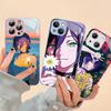 Action Anime Chainsaw Man Reze Arc Gehärtetes Glas Für Iphone 14 13 12 11 Pro Mini XS MAX 14Plus X XS XR Hülle