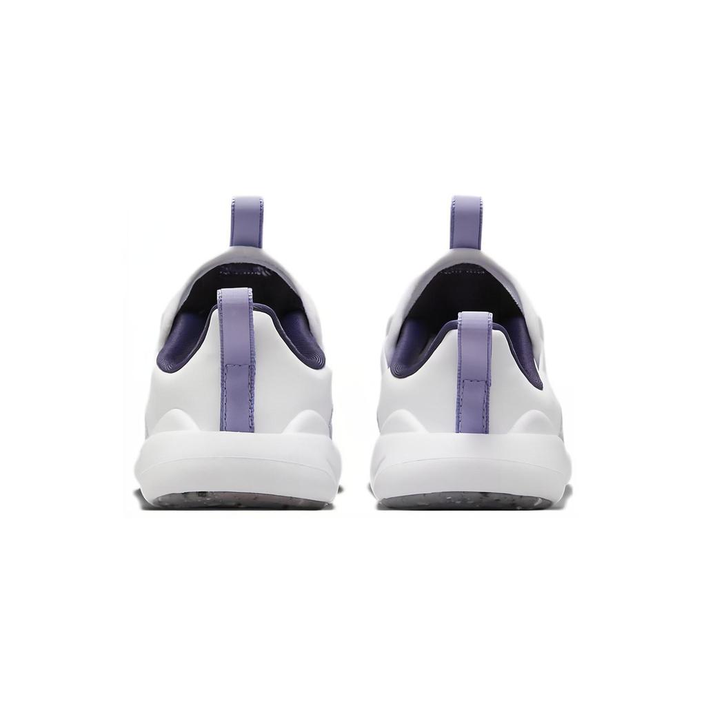 Nike E Series 1.0 TD Slip Resistant Cushioning Breathable Low top Toddler Shoes White Purple Infant And Toddler DV4252-500