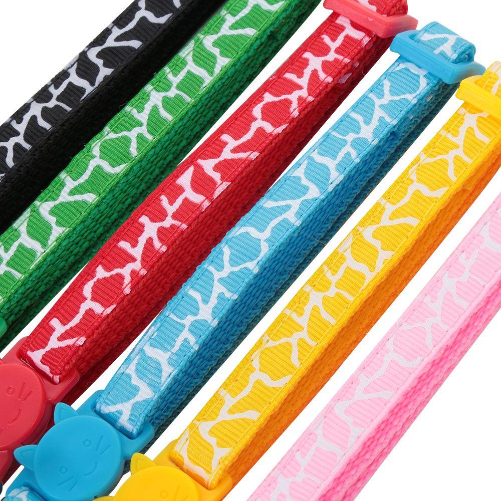 Buckle Cat Accessories Pet Supplies Dog Collar Kitten Necklace Cat Collars Bell Pendant