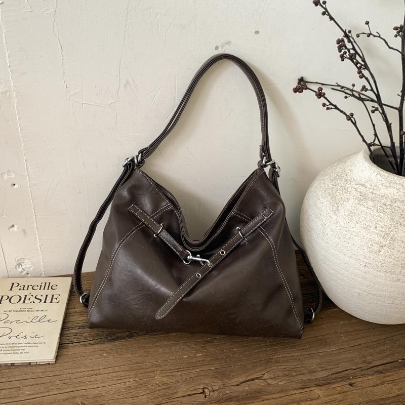 

Fashionable casual tote bag winter new one-shoulder crossbody bag trendy women s large-capacity bag