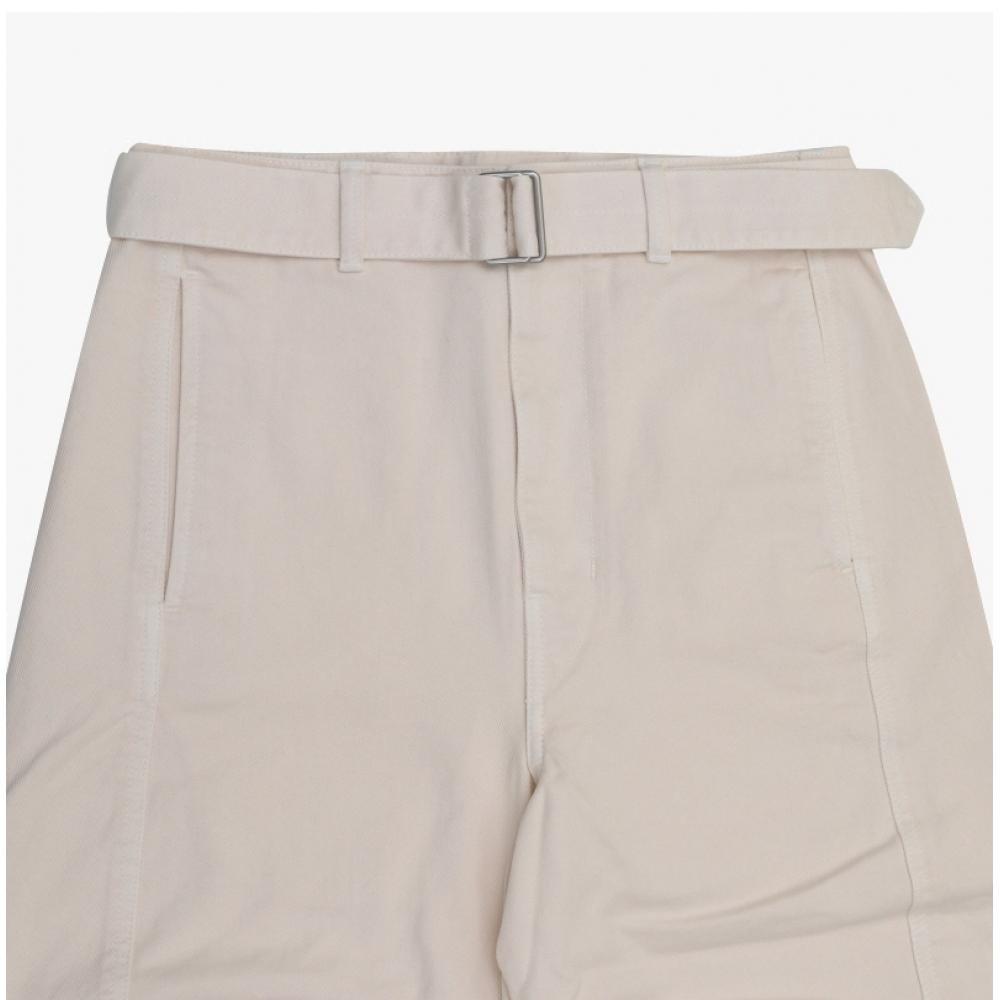 Lemaire Pa326 Ld1034 Wh004 Twist Belted Public Long Pants