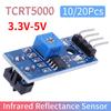 10/20Pcs TCRT5000 IR Infrared Reflectance Sensor Obstacle Avoidance Module Tracing Sensor Tracing Module For Arduino Diy Kit