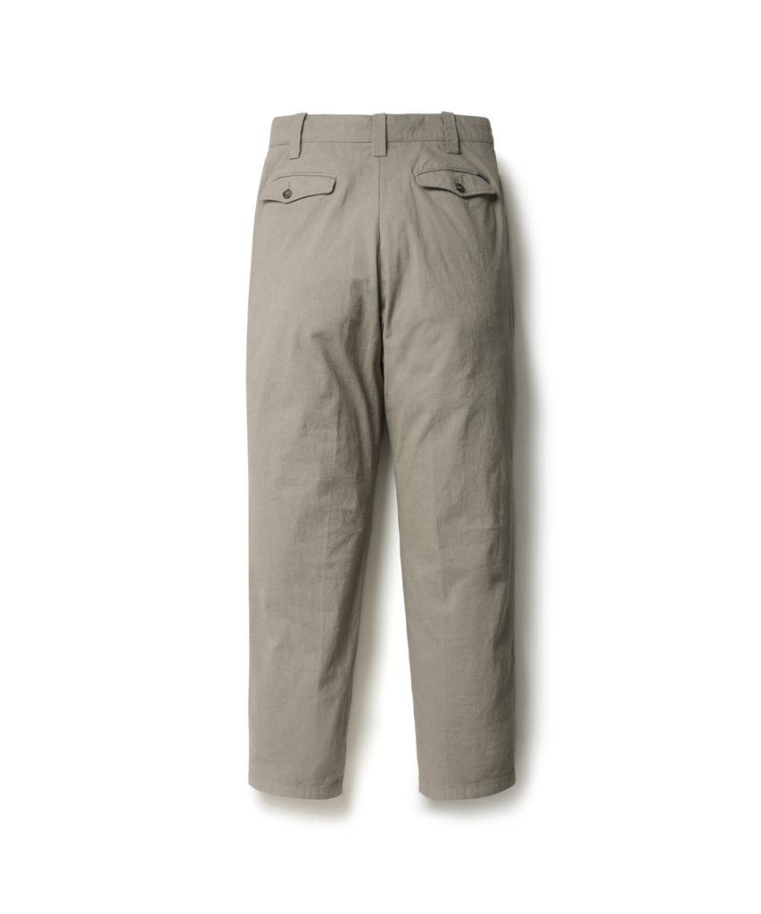 Henlikoteun One-Pleat Dyed Pants_Ahpam25321Bex