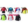Mens Long Sleeve Cycling Jersey Breathable Quick-Dry Mountain Bike Riding Shirt Outdoor Sports